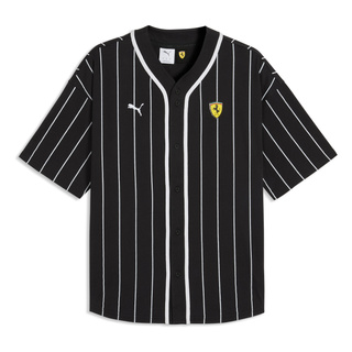 2026 Scuderia Ferrari F1 Mens Retro Baseball Shirt black