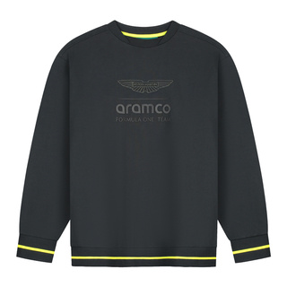 2026 Aston Martin F1 Mens Stealth Oversize sweatshirt