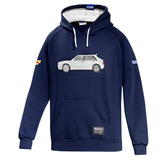 Sparco Lancia HF Delta Integrale Hoodie – navy-white