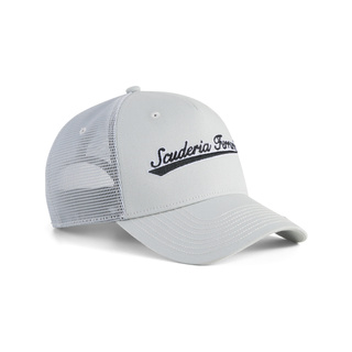 2026 Scuderia Ferrari F1 Mens SF Trucker Baseball Cap grey