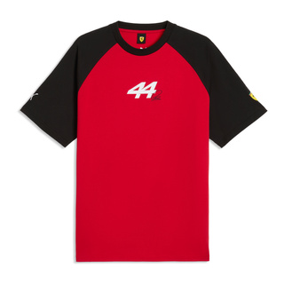 2026 Scuderia Ferrari F1 Mens Hamilton Graphic T-Shirt red