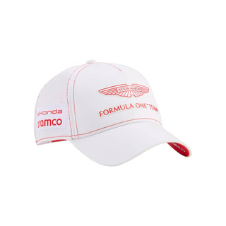 2026 Aston Martin Aramco F1 Mens Stroll Canadian GP Baseball Cap white