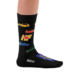 Sparco Lancia Collection Socks – black