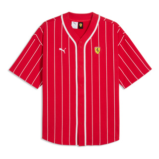 2026 Scuderia Ferrari F1 Mens Retro Baseball Shirt red