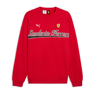 2026 Scuderia Ferrari F1 Mens Crew Neck Sweatshirt red