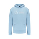  Men's Retro Hoodie Blue Mercedes AMG F1