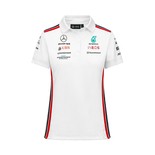  Mercedes AMG F1 Ladies Team Polo Shirt White