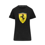 2024 Ferrari F1 Ladies Shield T-shirt Black