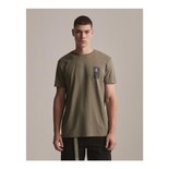 Dakar DKR PATCH Mens T-shirt khaki