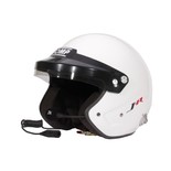 OMP J-Rally Open Face Helmet white (FIA)