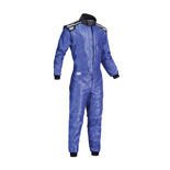 OMP KS-4 blue Karting Suit (with CIK FIA homologation)