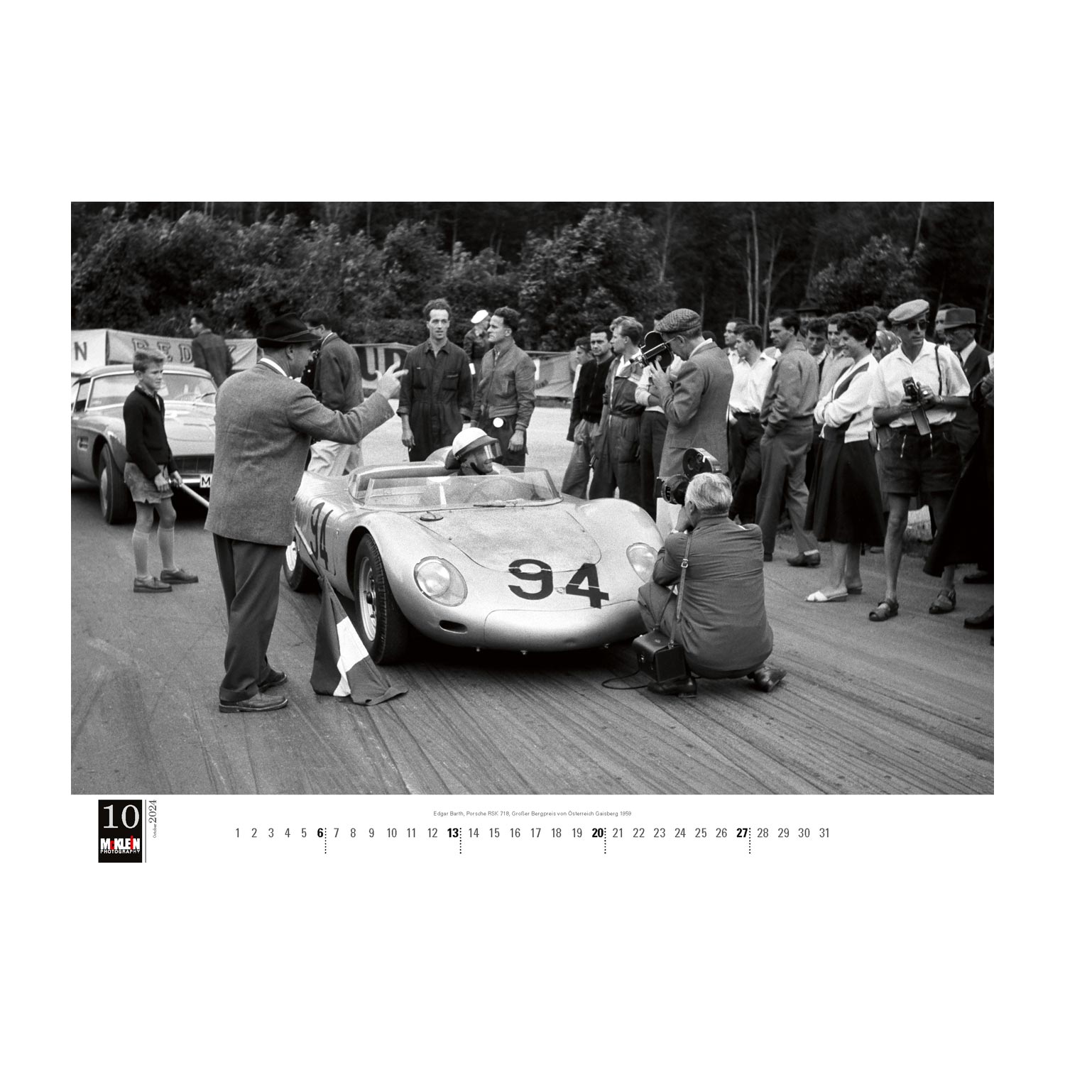 2024 McKlein Motorsport Classic Calendar Books and albums \ Calendars