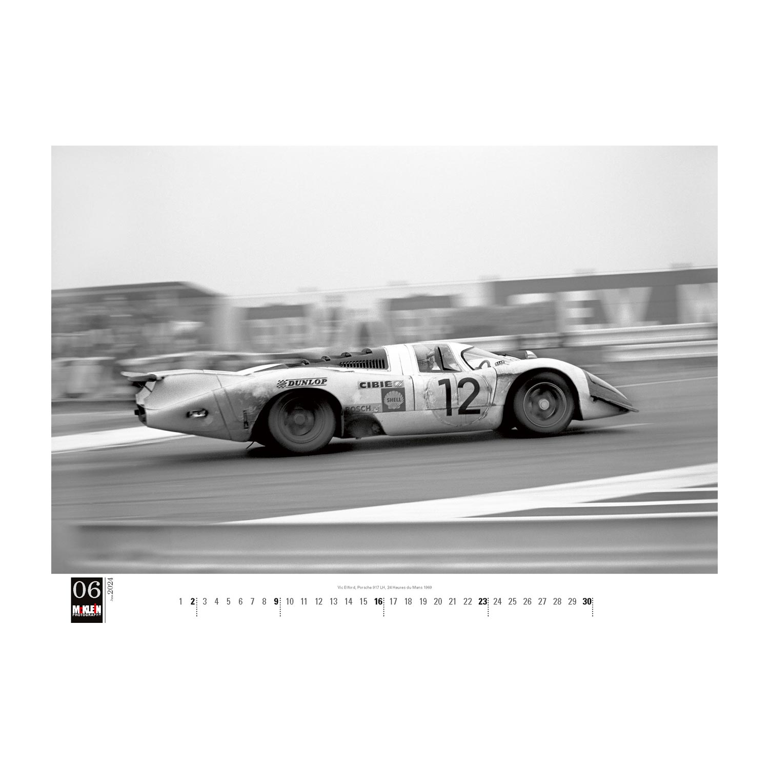 2024 McKlein Motorsport Classic Calendar Books and albums \ Calendars