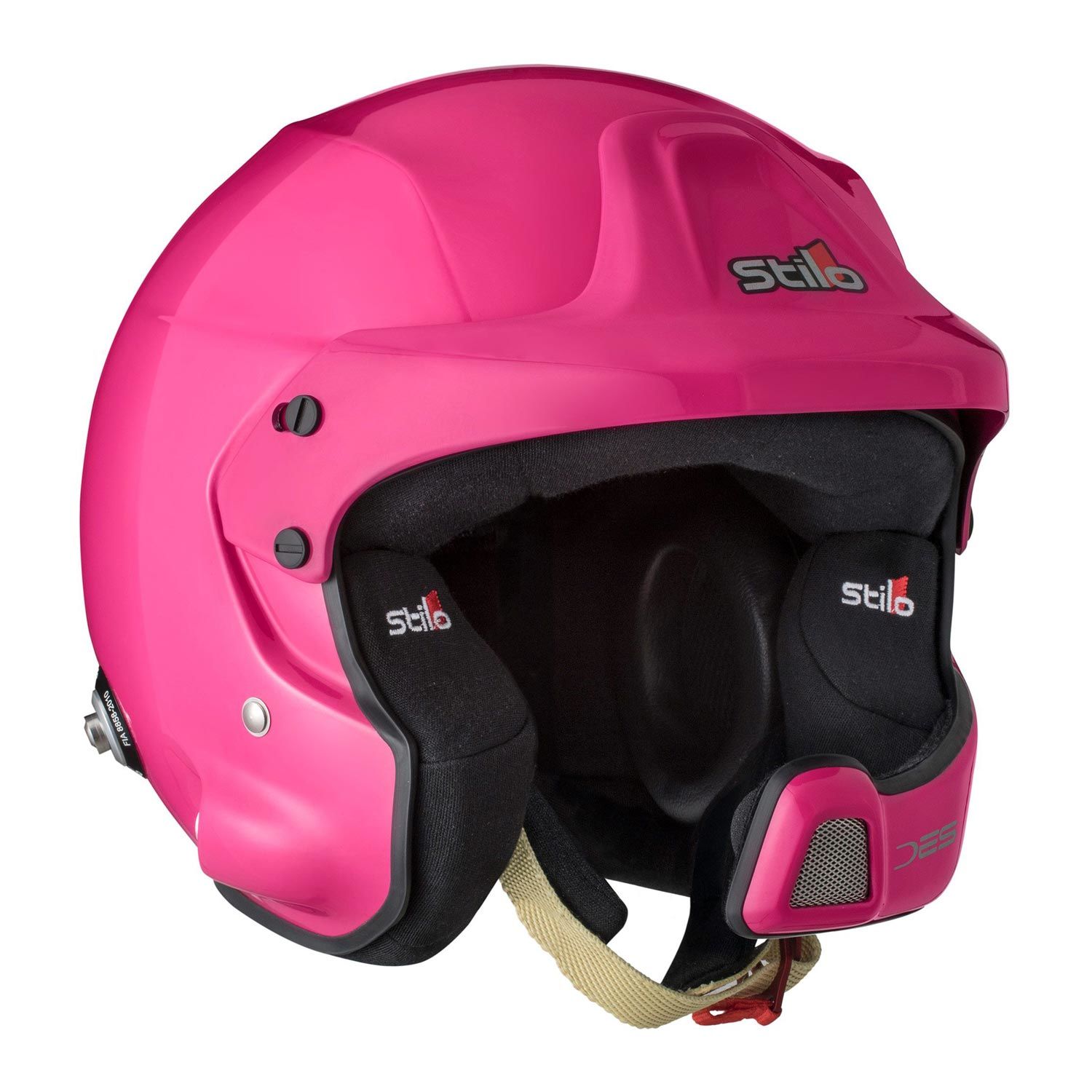 pink snell helmet