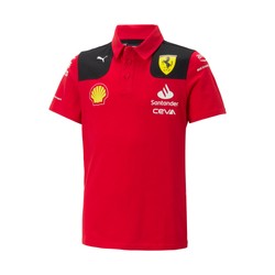  Ferrari F1 Kids Team Polo Shirt red