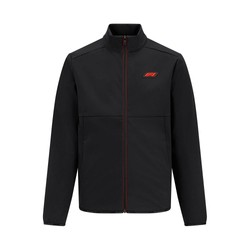  Formula 1 Mens Logo Softshell Jacket Black