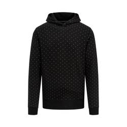  Men's Hoodie Polka Dot Black Mercedes AMG F1