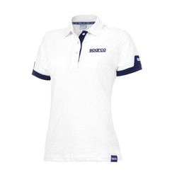  Sparco Ladies CORPORATE Poloshirt white