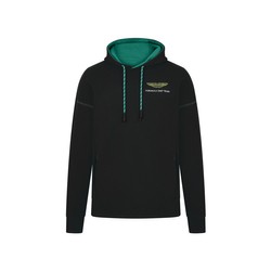 2024 Aston Martin F1 Men's Logo Black Hoody