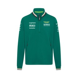 2024 Aston Martin F1 Men's Team 1/4 Zip Sweatshirt