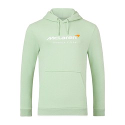 2024 McLaren F1 Mens Essentials Hooded Sweatshirt green