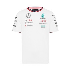 2024 Mercedes AMG F1 Men's Team White T-shirt