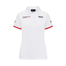 2024 Porsche Motorsport Ladies Team Polo Shirt white