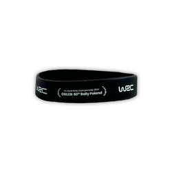 2024 Rally Poland WRC silicone wristband black