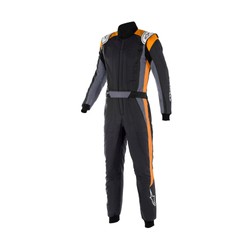 Alpinestars GP PRO COMP V2 Race Suit Black/Orange (FIA)