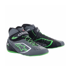 Alpinestars TECH 1-KX V2 Karting Shoes Grey/Green