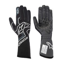 Alpinestars Tech-1 RACE V3 Gloves Black/Grey (FIA)