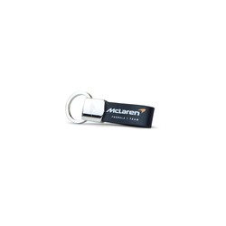 McLaren F1 Leather Team Black Keyring