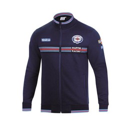 Men's Zip Sweatshirt Sparco Martini navy