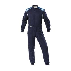 OMP FIRST-S MY20 Racing Suit Navy Blue (FIA homologation)