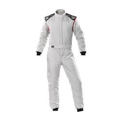 OMP FIRST-S MY20 Racing Suit Silver (FIA homologation)