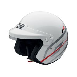 OMP J-R Open Face Helmet (with FIA homologation)