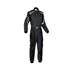 OMP KS-3 MY19 Karting Suit Black (with CIK FIA homologation)