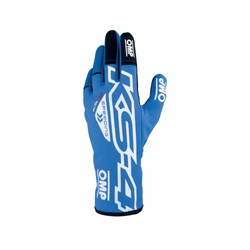 OMP KS-4 MY23 Karting Gloves Blue