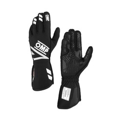 OMP ONE EVO FX Racing Gloves Black (FIA)