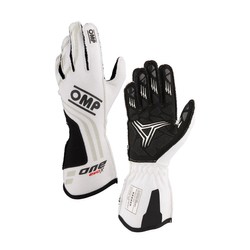 OMP ONE EVO X MY24 Racing Gloves White (FIA)