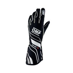 OMP ONE-S MY20 Racing Gloves Black (FIA)