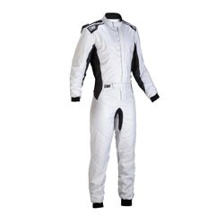 OMP ONE S MY20 Racing Suit Silver (FIA homologation)