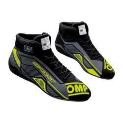 OMP SPORT MY22 Rally Shoes Black/Yellow (FIA)