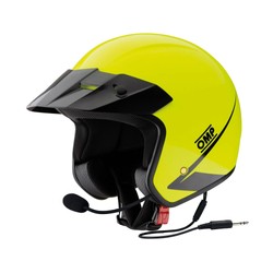 OMP STAR-J Open Face Helmet Yellow