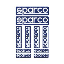 SPARCO 10 stickers set