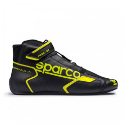 Sparco FORMULA RB-8.1 Racing Shoes Black/Yellow (with FIA homologation)