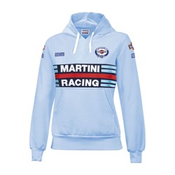 Sparco Ladies Martini Racing Hoodie light blue