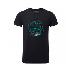 Sparco Mens NEW TRON T-shirt Black