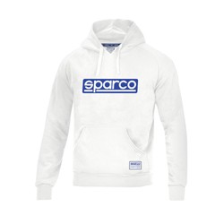 Sparco Mens ORIGINAL Hoodie white