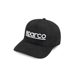 Sparco Mens SUEDE Cap black